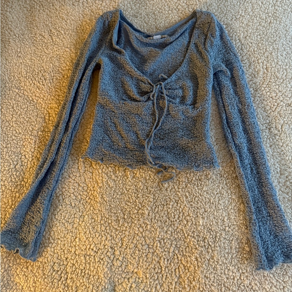 Blue Lace Women's Top